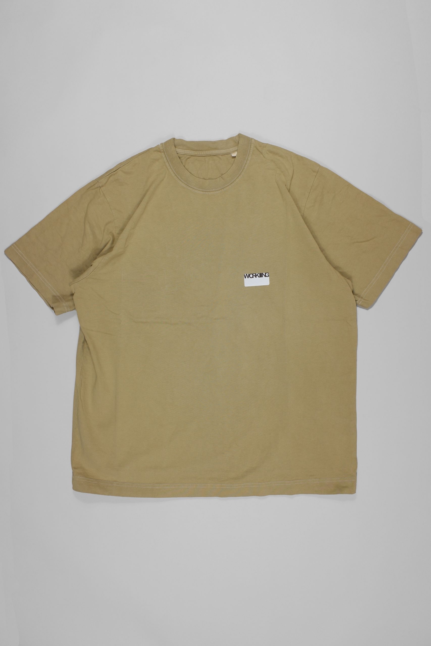 Working Sticker Tshirt