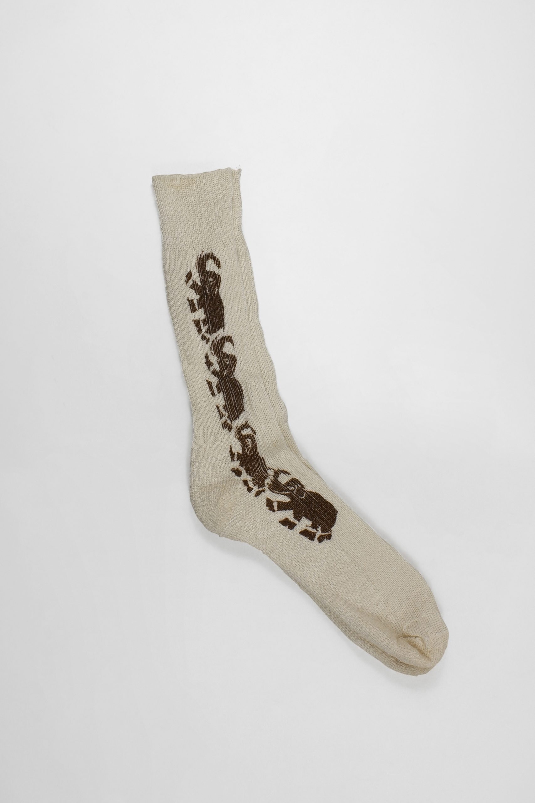 Hand Linked Mohair Socks