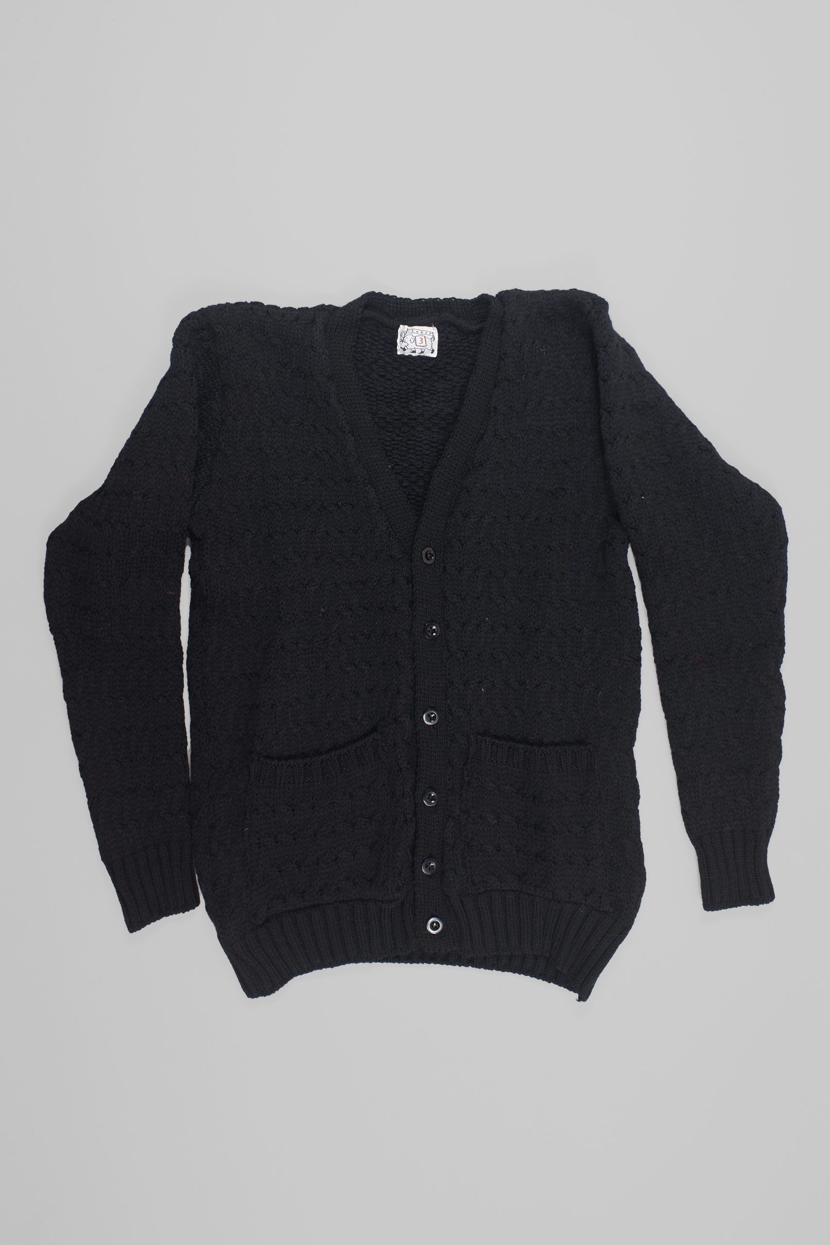 Type 744 Permuted Cable Cardigan