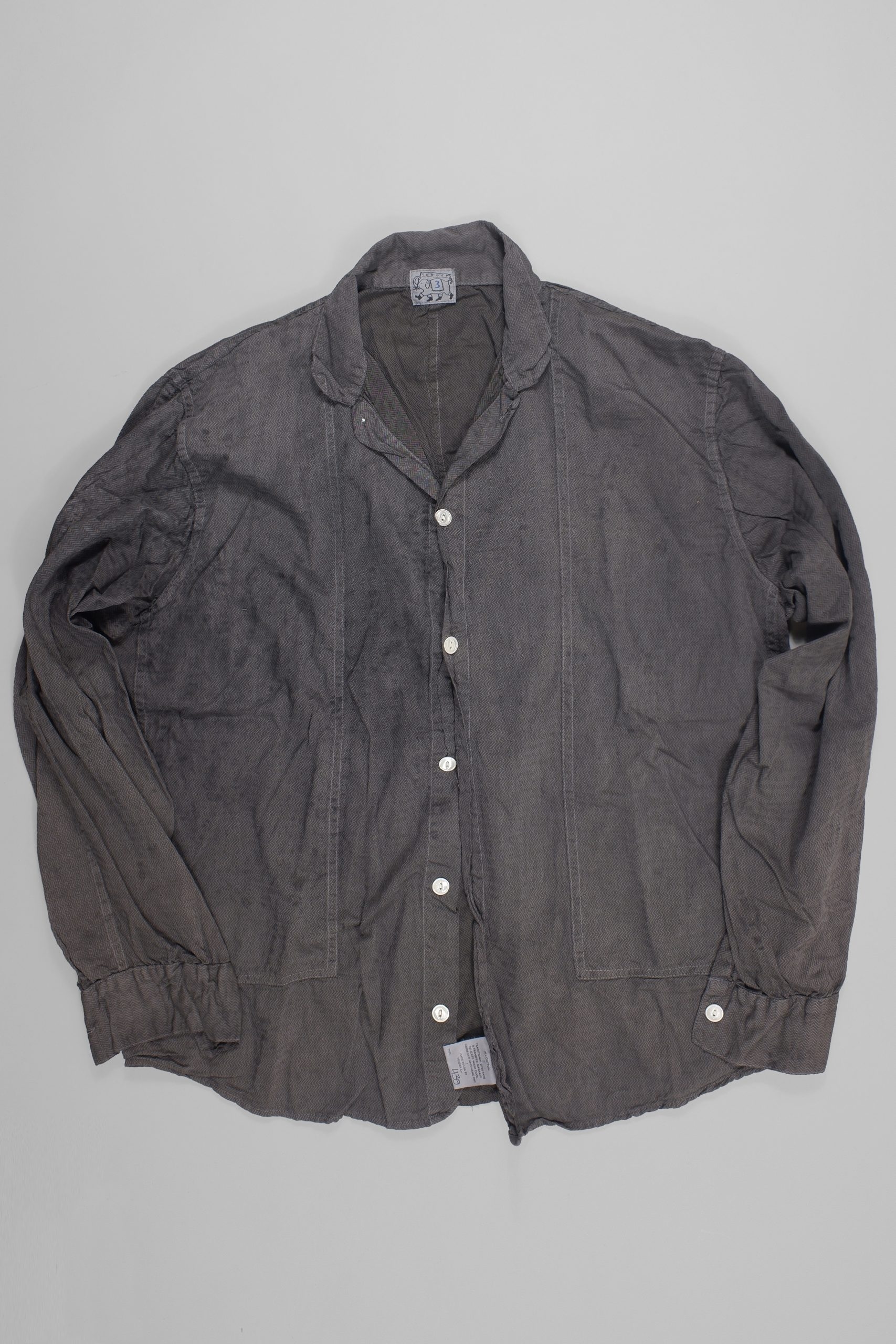 Type 439 Stole Pocket Butterfly Shirt