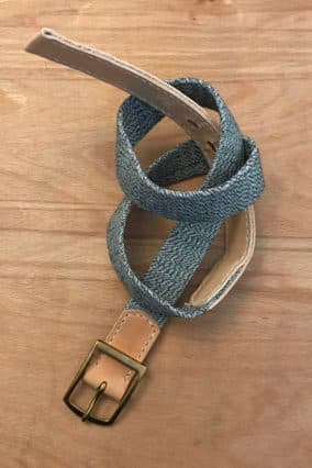 Tender Co. And For Holding Up The Trousers Covered Canvas Belt