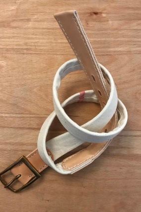 Tender Co. & For Holding Up The Trousers Covered Canvas Belt