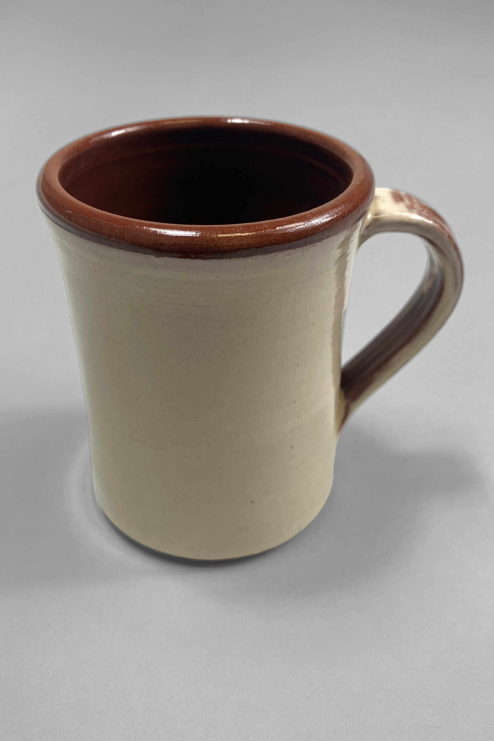 Hand-thrown Natural Red Clay Coffee Mug