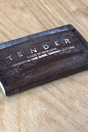 Oak Bark Tanned Leather Card Case