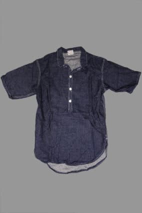 Type 418 Short Sleeve Pullover Split Tail Shirt