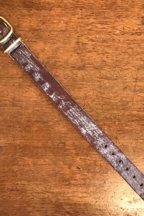 Bark-tanned Pull Through Watch Strap