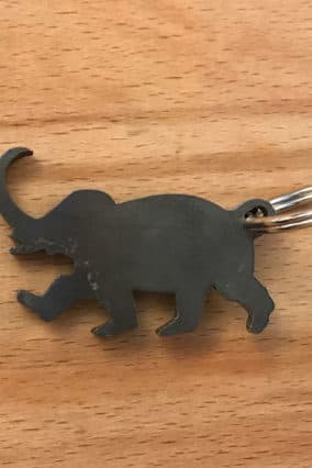 Oil Hardened Steel Keyring