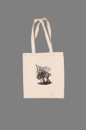 Ten Years Screen Printed Tote Bag