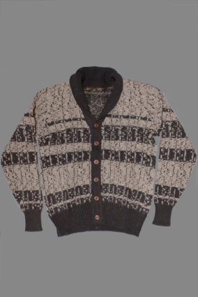 Pop Punch 'monk / Bach' Shawl Collar Cardigan