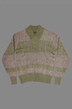 Pop Punch 'monk / Bach' Shawl Collar Pullover