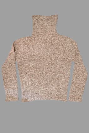 Type 737 Purl Edge Astronaut Neck Pullover