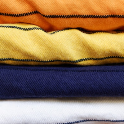 Inverse Butcher’s Stripe Cotton Twill