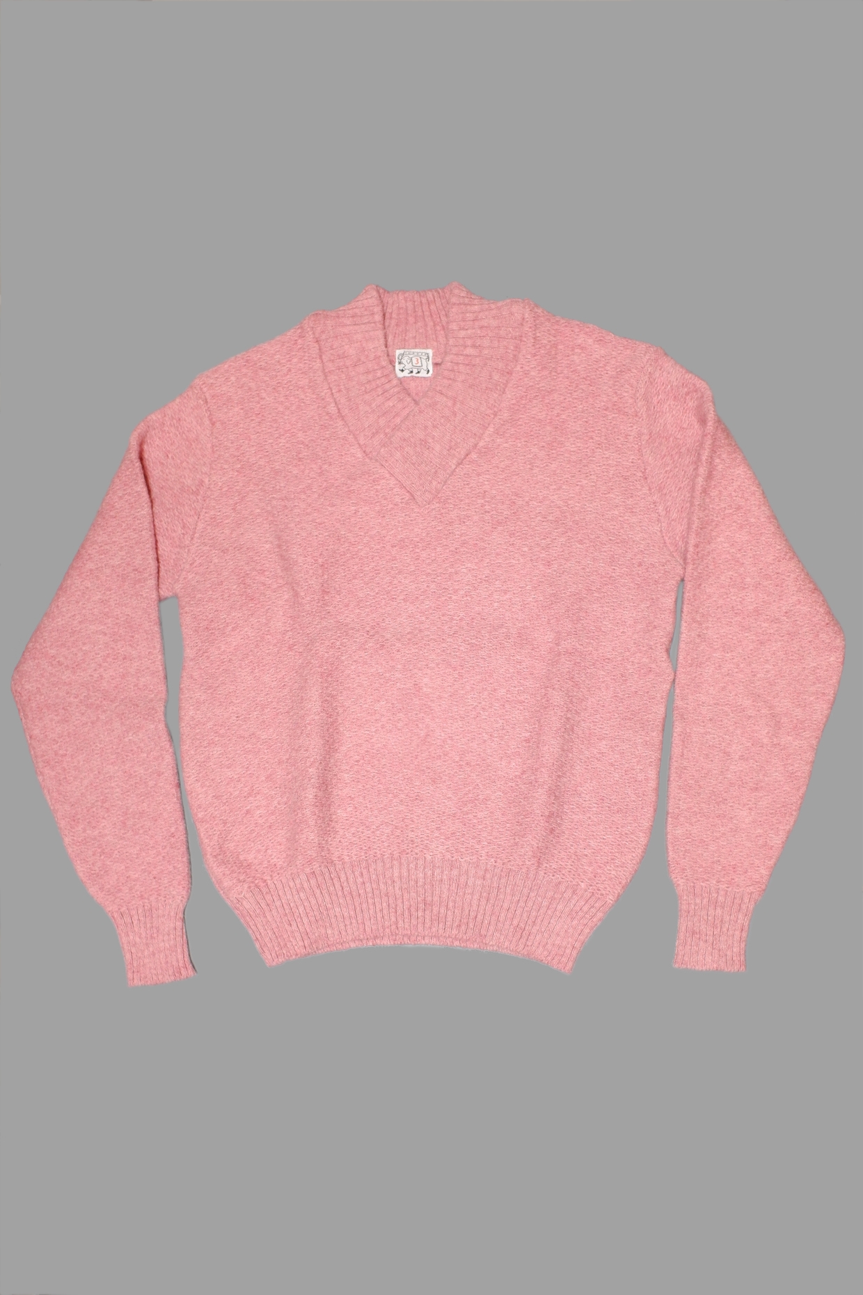 Type 752 Wide Rib Shawl Collar Pullover