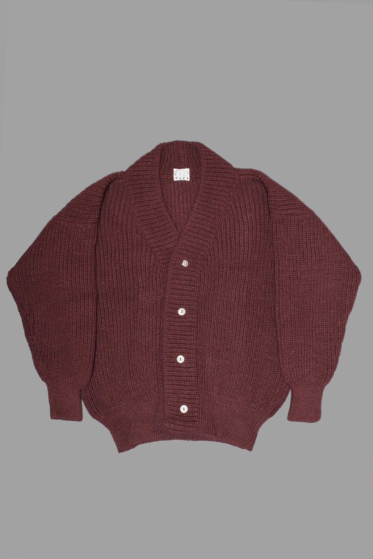 Type 716 Round Rib Cardigan