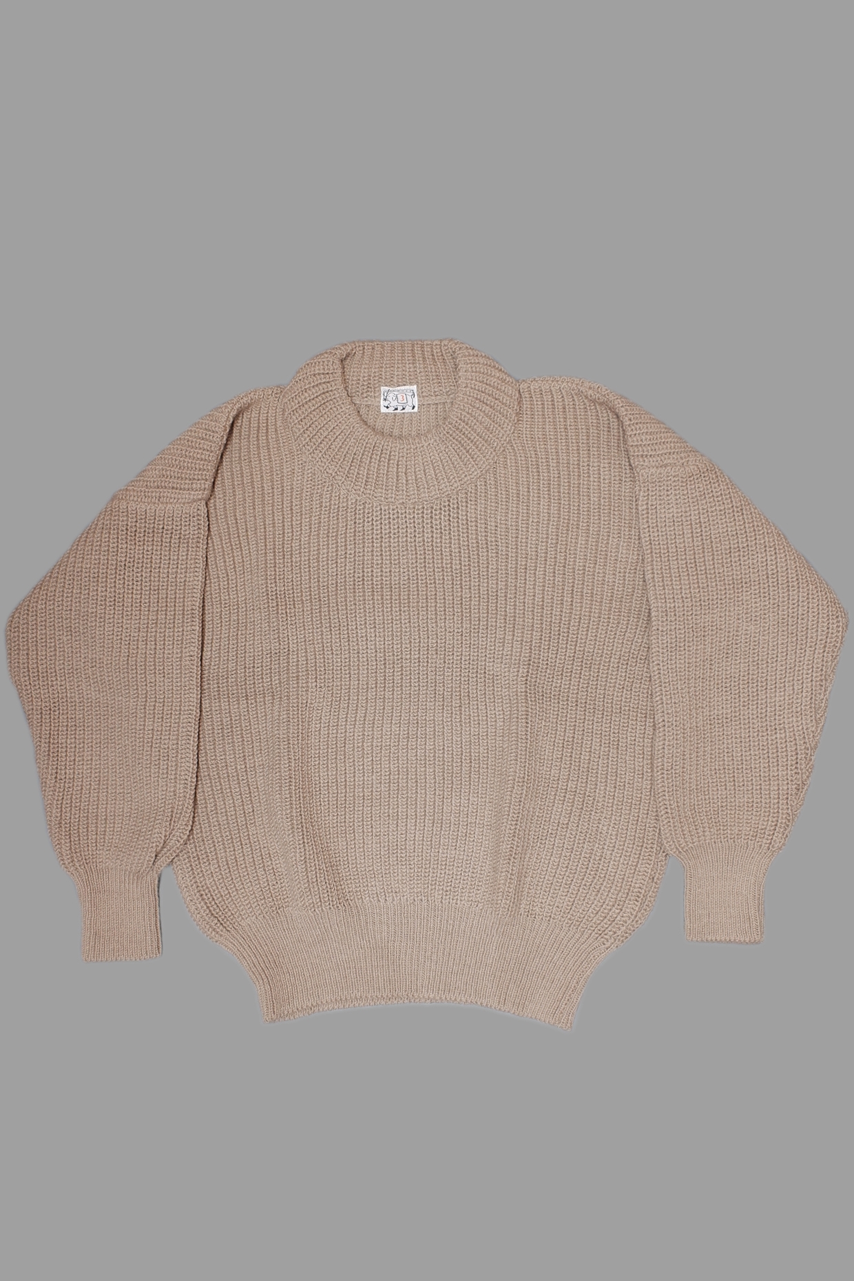 Type 718 Round Rib Crew Neck Pullover