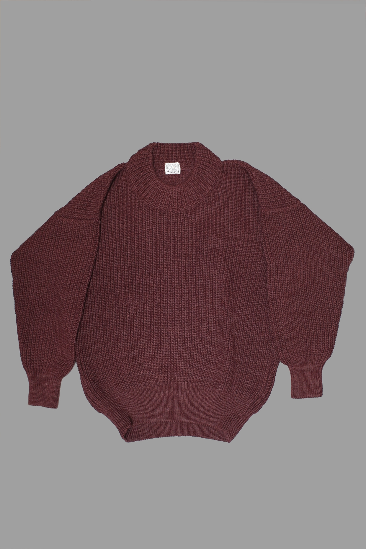 Type 718 Round Rib Crew Neck Pullover