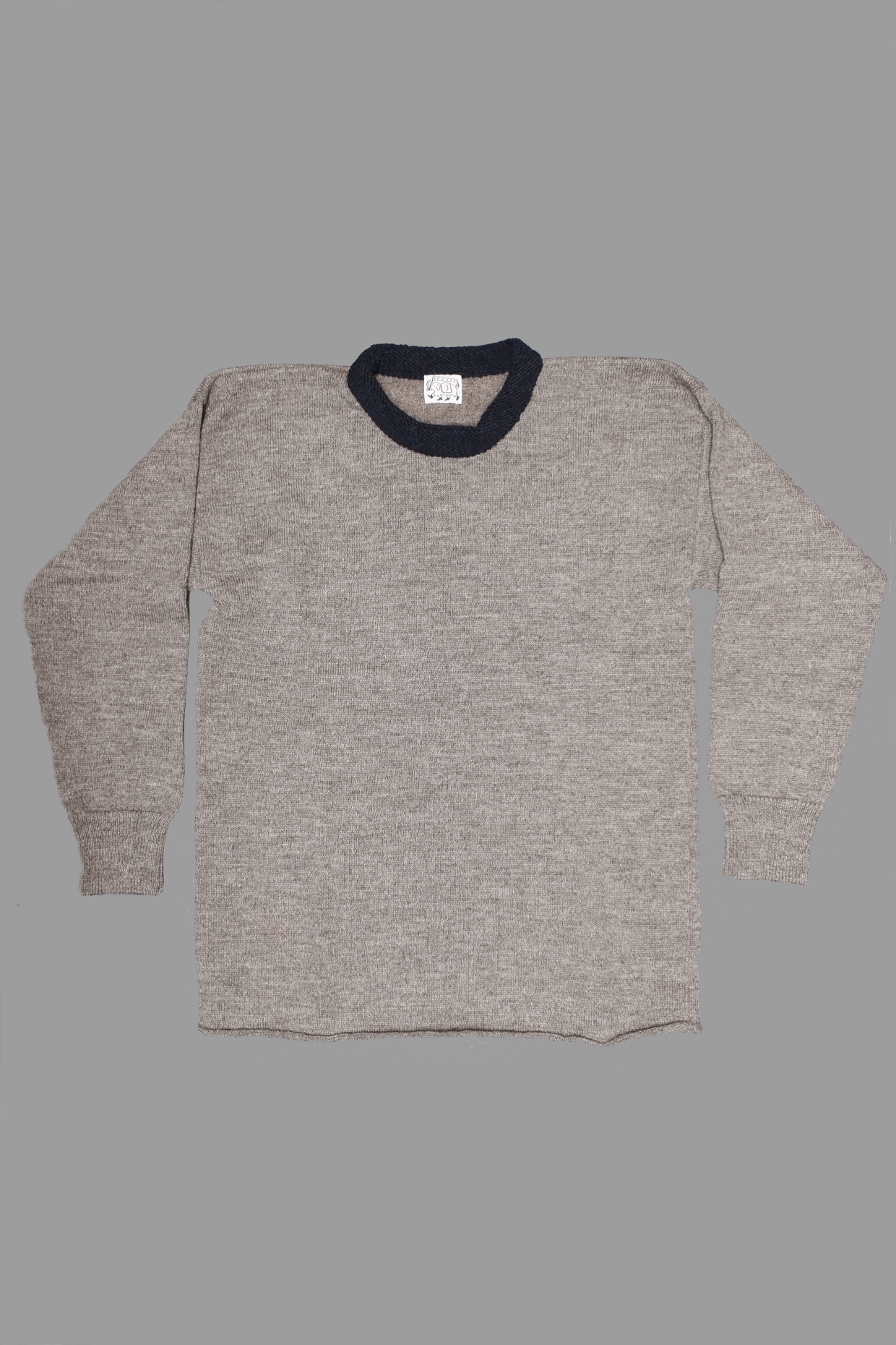 Type 756 Donegal Edge Ryeland Crew Neck Pullover