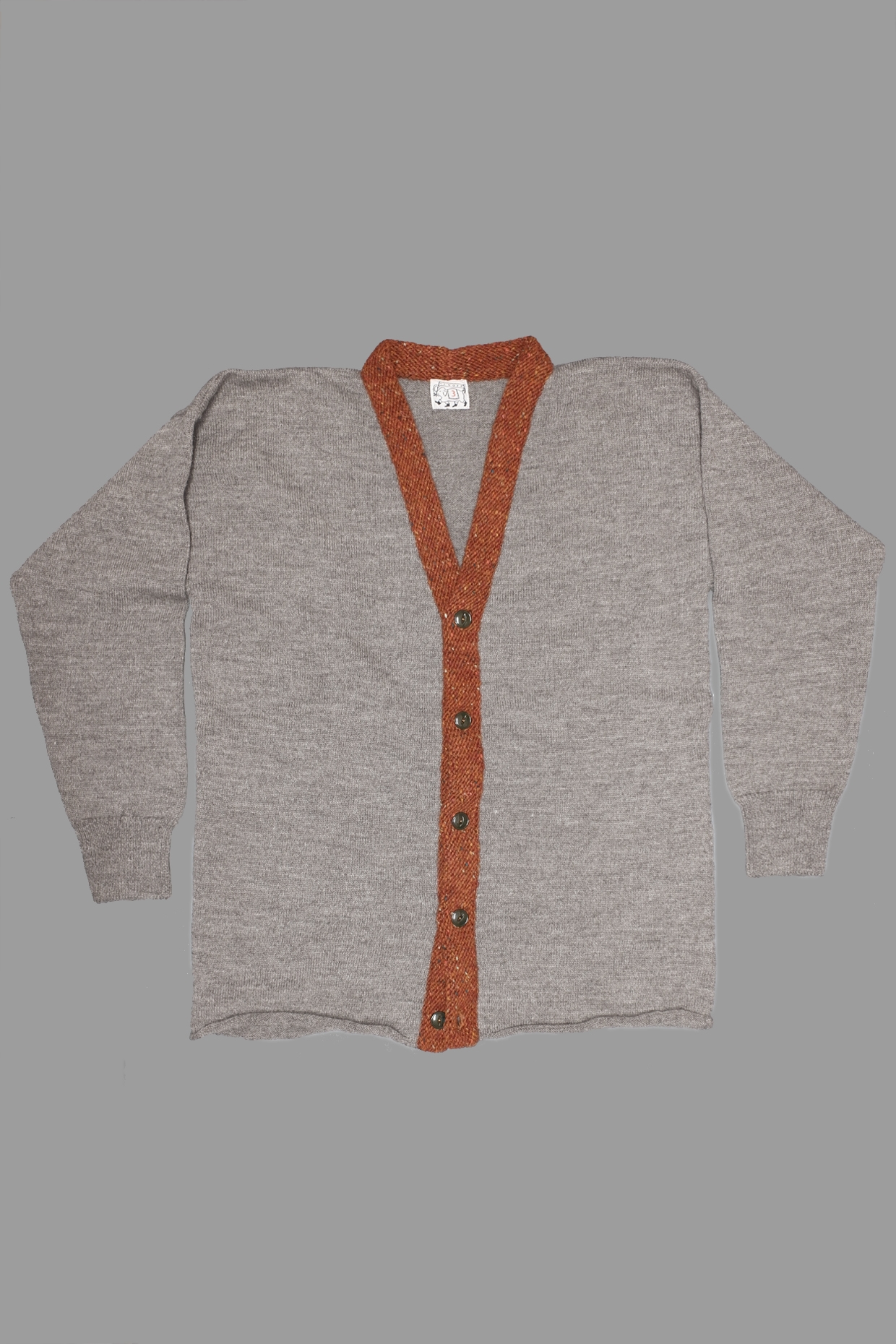 Type 758 Donegal Edge Ryeland Cardigan