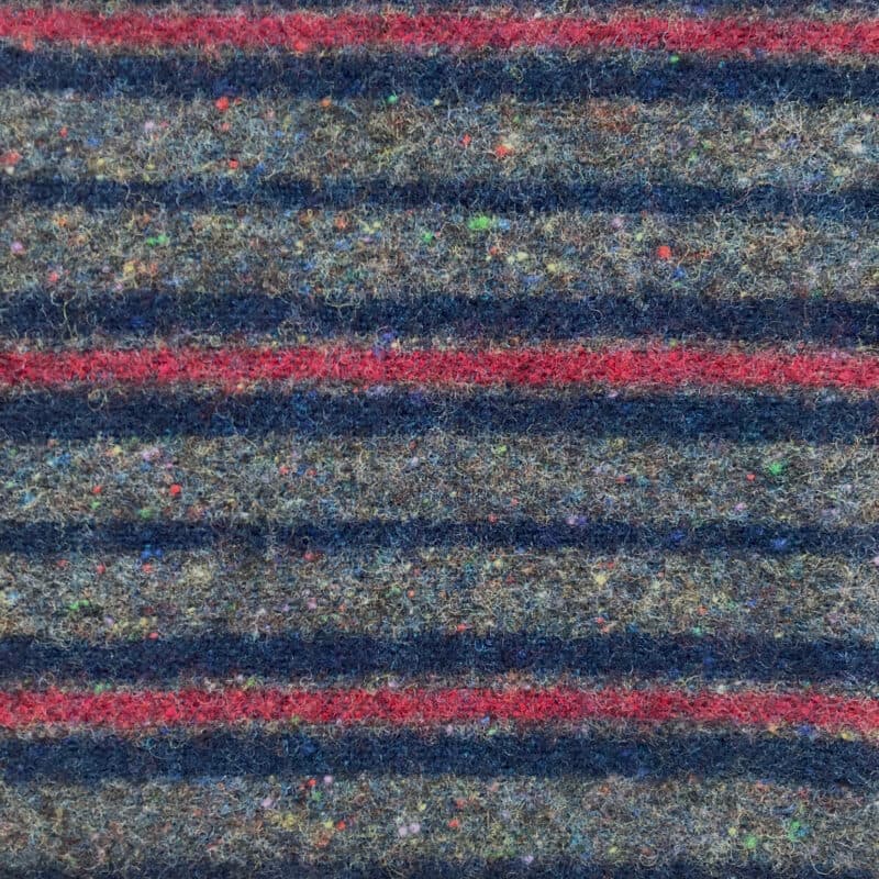 Liner Stripe Donegal Wool Blanket