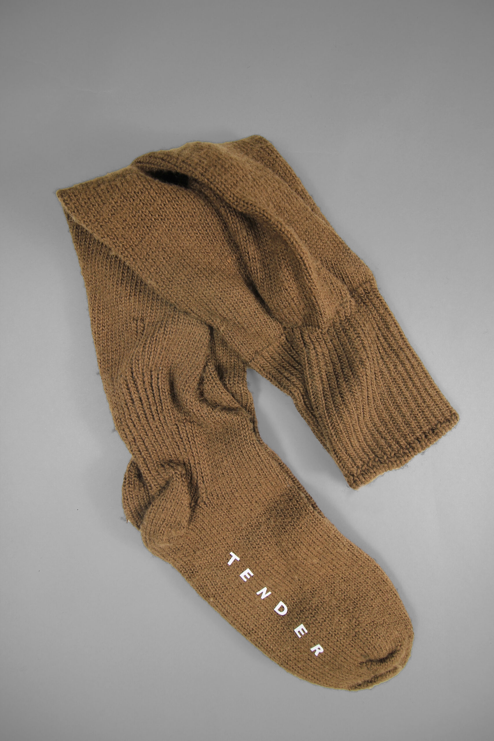 Hand Linked Wool Underground Socks