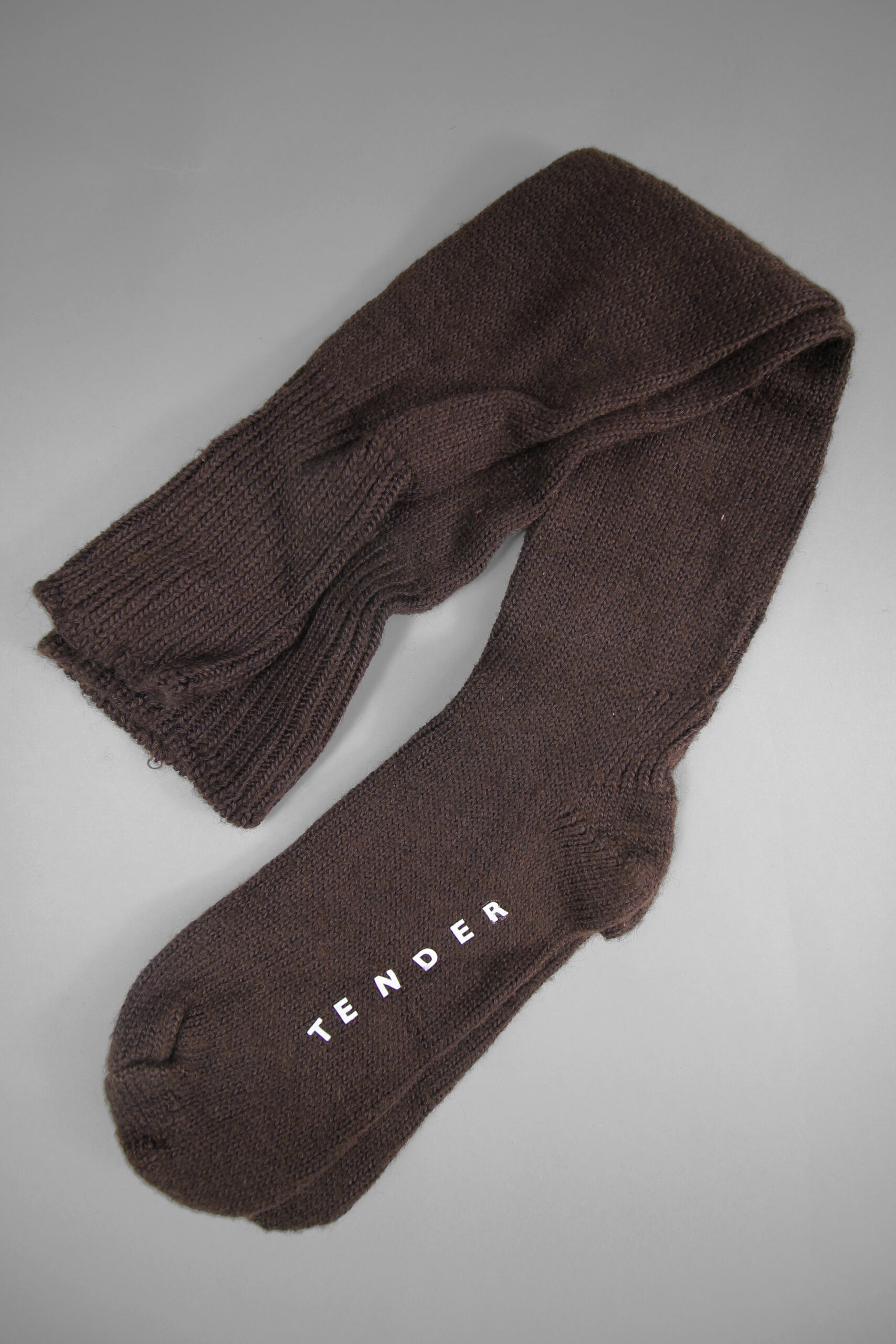 Hand Linked Wool Underground Socks
