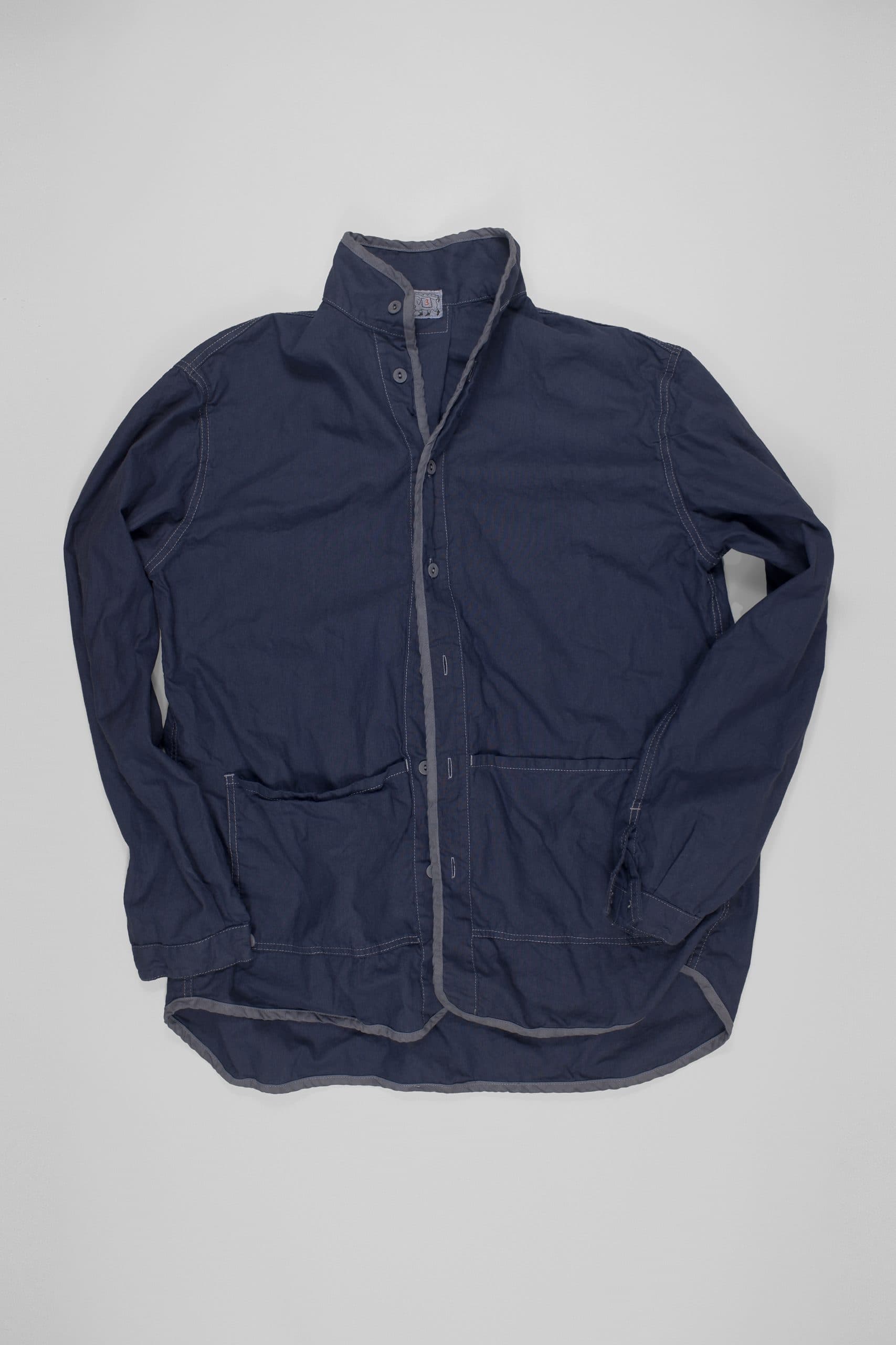 Type 467 Bound Edge Flipped Collar Shirt