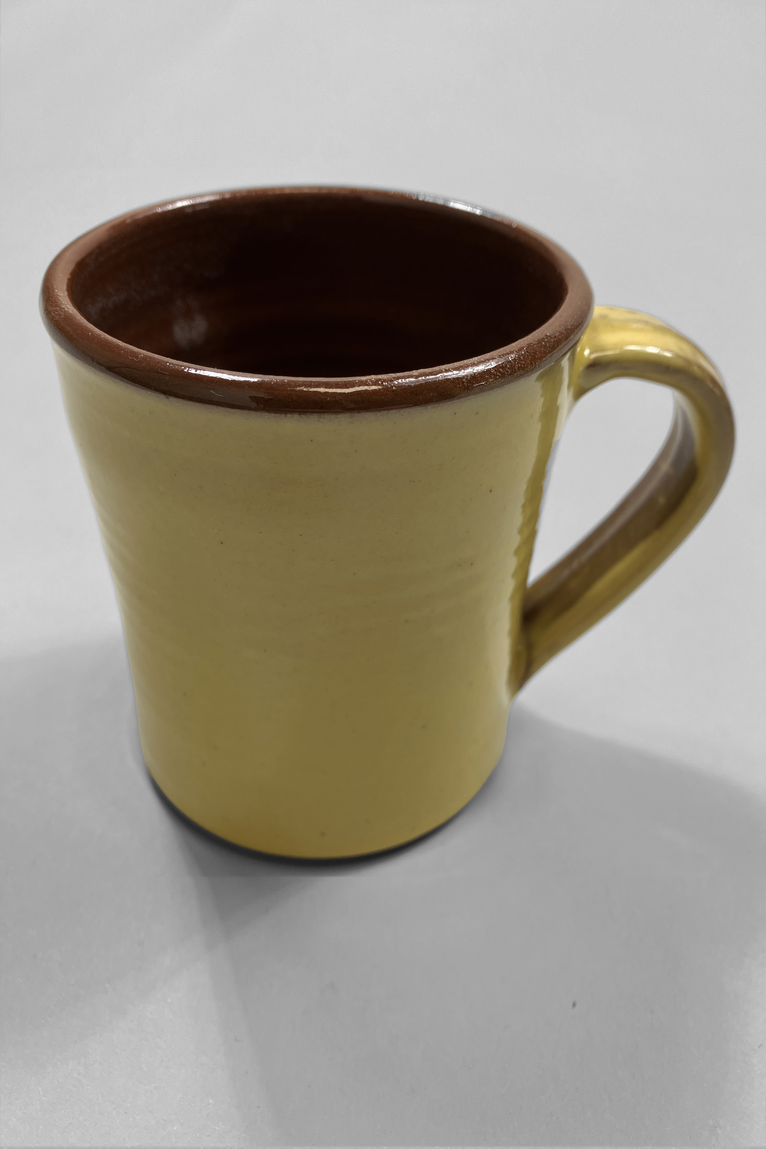 Hand-thrown Natural Red Clay Coffee Mug image 1