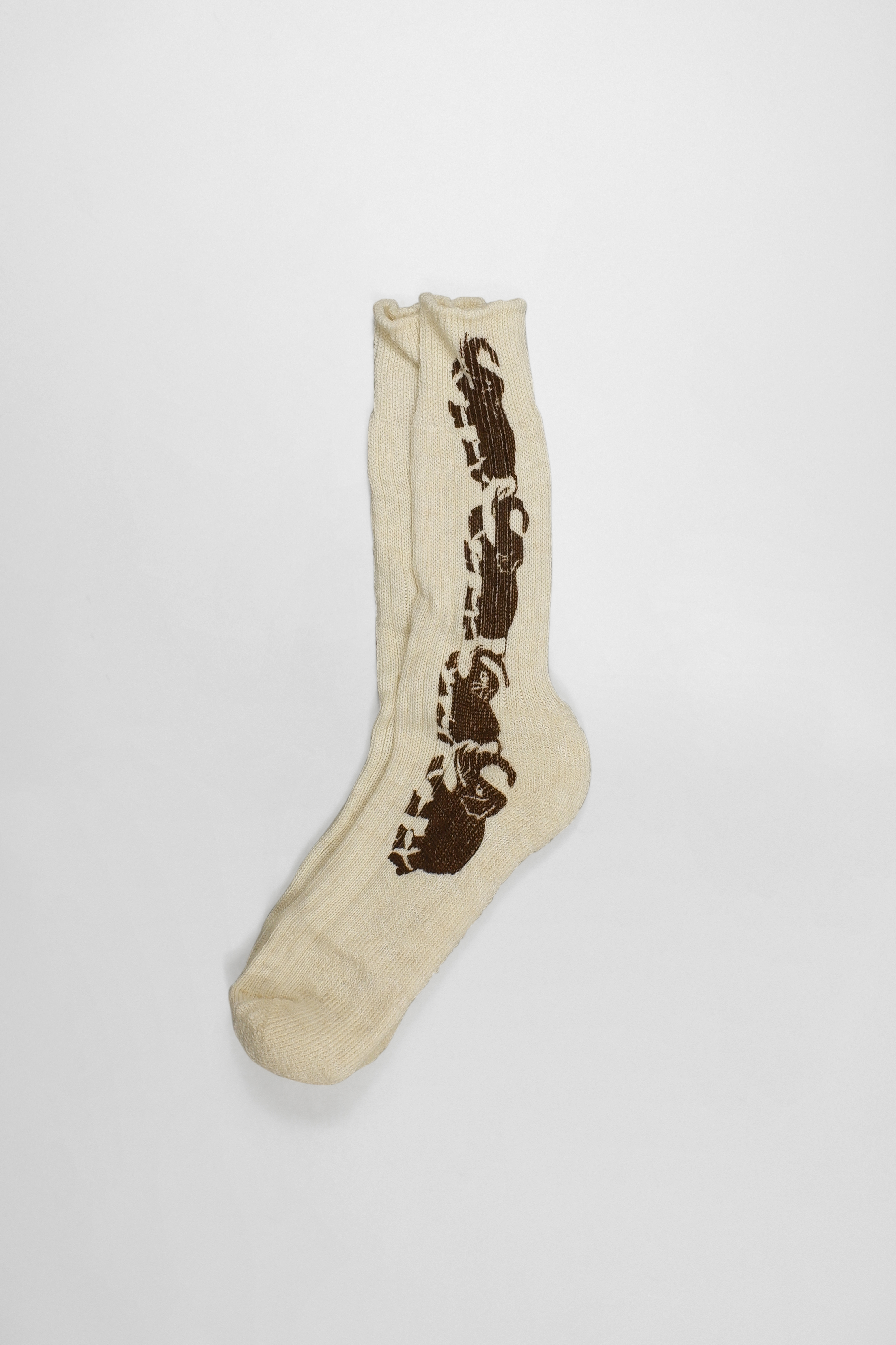 Hand Linked Wool Socks image 1