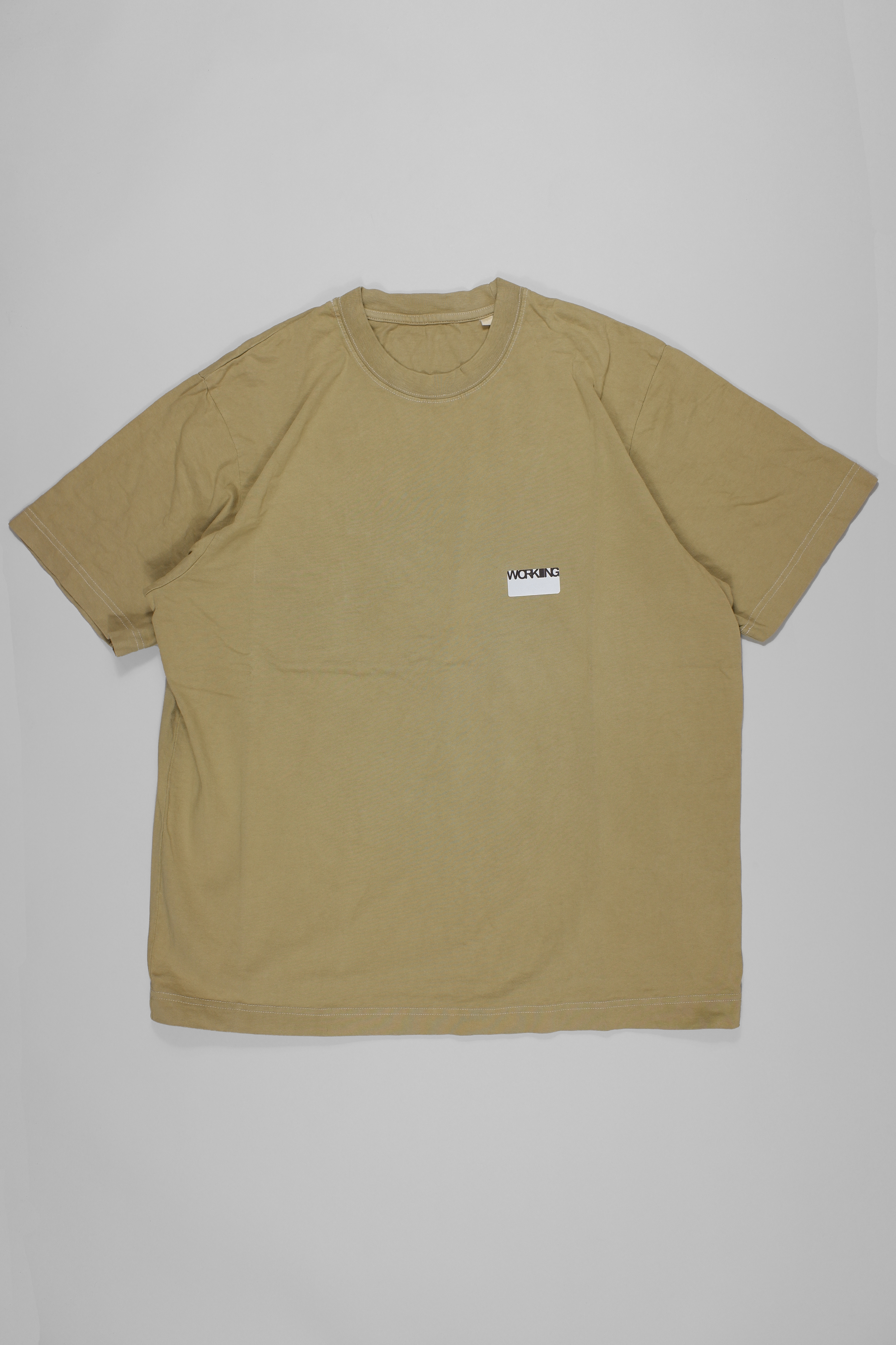 Working Sticker Tshirt image 1