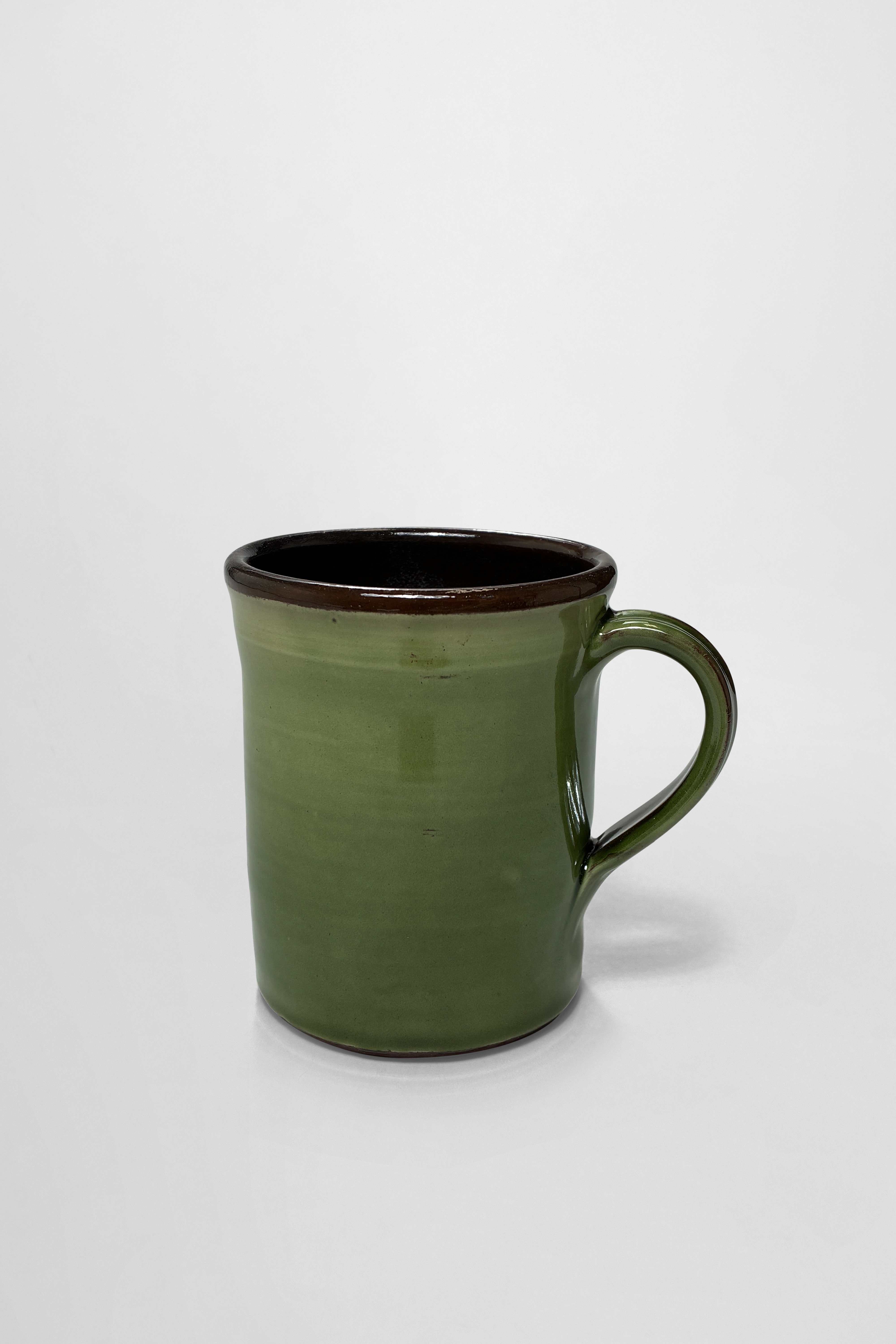 Hand-thrown Natural Red Clay Coffee Mug image 1